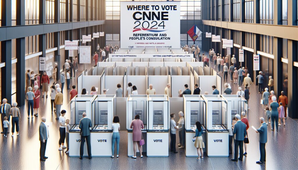 Dónde votar CNE 2024: guía para el referéndum y consulta popular