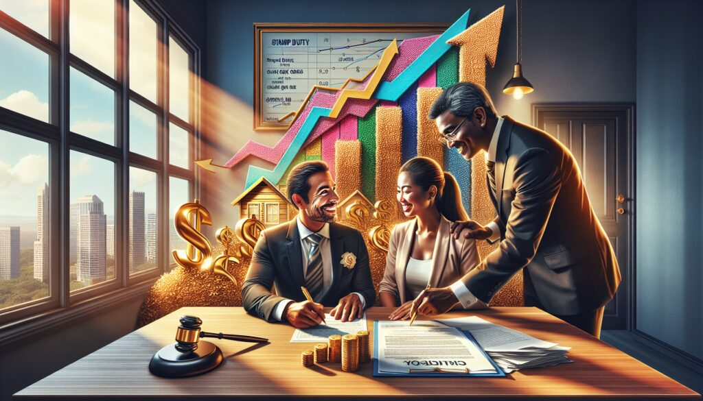 Reunión empresarial con gráficos financieros y billetes.